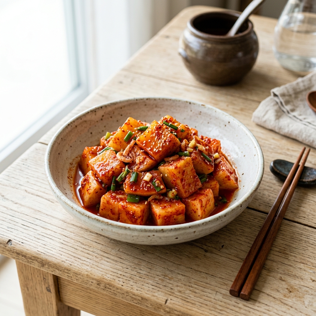 Michin Seokbakji Radish Kimchi